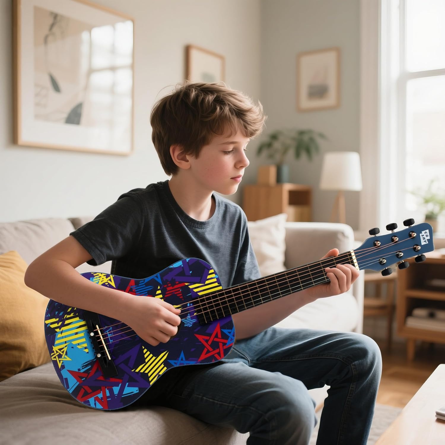 CB SKY 30-Inch Kids Acoustic Guitar