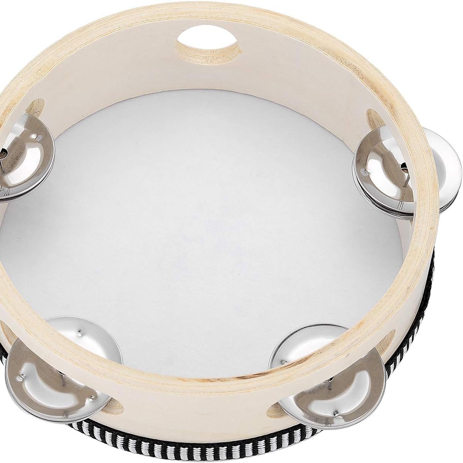 Kids Tambourine 6 Inch Birch Hand Drum