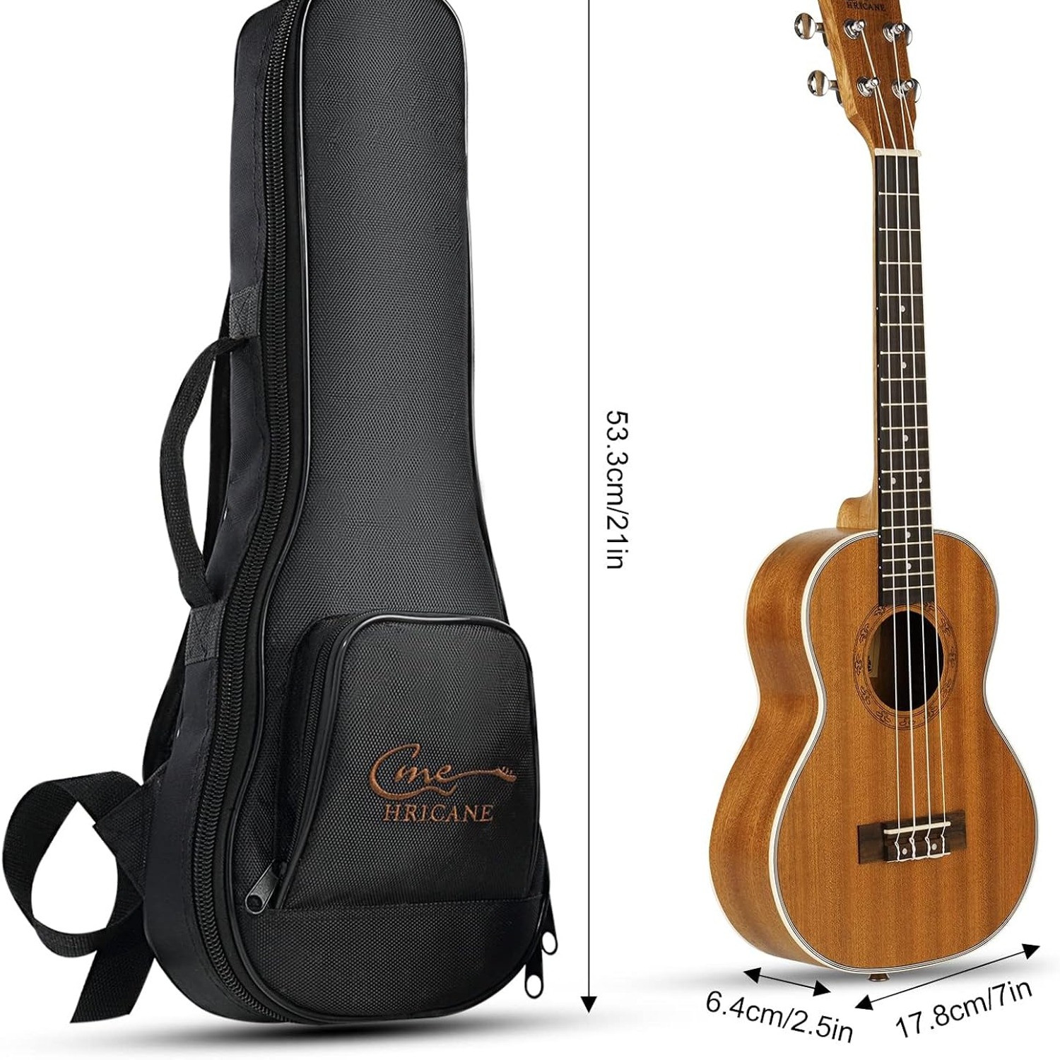 Hricane Sapele Soprano Ukulele for Kids: image 7